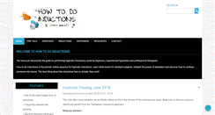 Desktop Screenshot of howtodoinductions.com