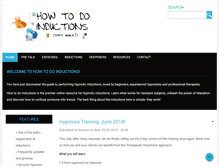 Tablet Screenshot of howtodoinductions.com